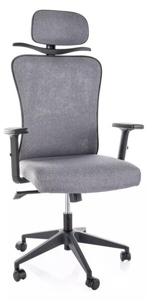 Q-080M Ergonomikus Forgószék Szürke