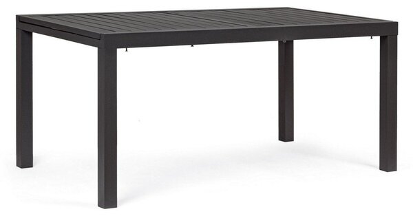 Alumínium kerti étkezőasztal 90x160 cm Hilde – Bizzotto