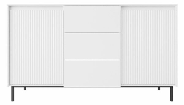 Komód Comfivo T101, Fehér, 90x153x50cm