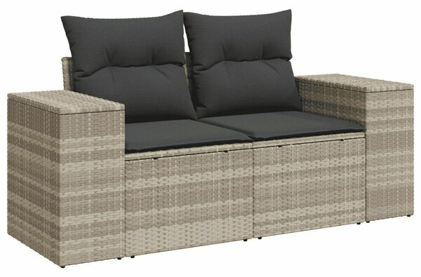 VidaXL Polyrattan Kerti Ülőgarnitúra - 8 részes