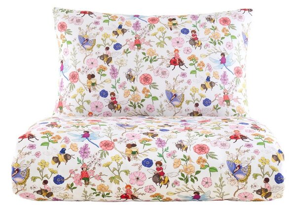 Egyszemélyes pamut gyerek ágyneműhuzat 135x200 cm Garden Friends – Belle & Boo