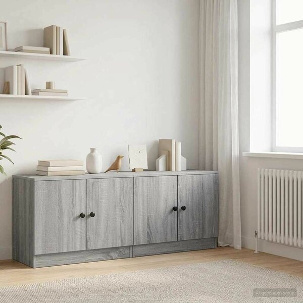 VidaXL Tároló szekrény loft ágyhoz 2 db Szürke Sonoma 66 x 35 x 48 cm
