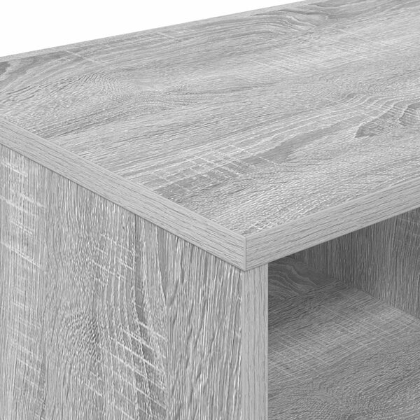 VidaXL Tároló szekrény loft ágyhoz 2 db Szürke Sonoma 66 x 35 x 48 cm