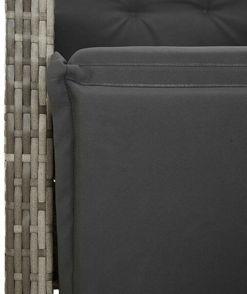 VidaXL Polyrattan Kerti Étkezőgarnitúra - 7 Fős