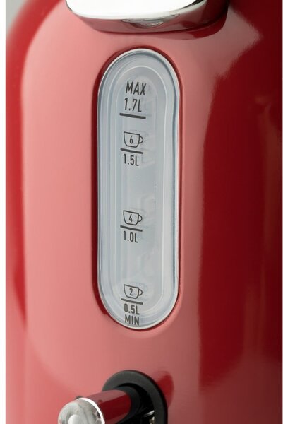 Piros vízforraló 1,7 l Dorset Putty – Haden