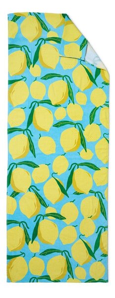 Pamut strandtörölköző 92x180 cm Lemons Lounger – Catherine Lansfield