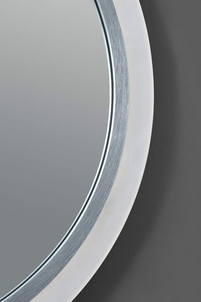 Inspiro Design Sole Smart, kör alakú, okos tükör, keretvilágítással, 70x70 cm LC-AC21
