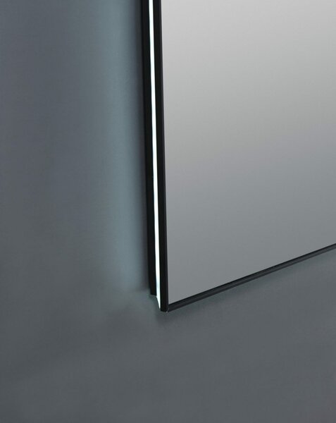 Inspiro Design Vetro Smart Prémium, szögletes, hátsóvilágítású okos tükör, 100x70 cm, LC-SP01