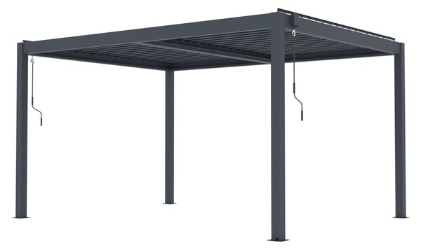 G21 Austin Premium 4x3 m bioklimatikus pergola, antracit alumínium