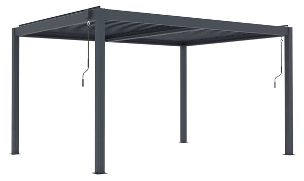 G21 Austin Premium 4x3 m bioklimatikus pergola, antracit alumínium