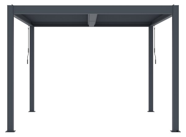 G21 Austin Premium 3x3 m bioklimatikus pergola, antracit alumínium