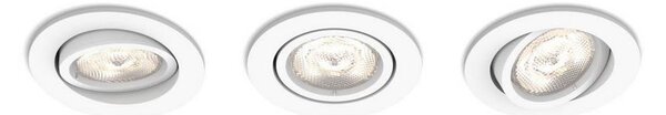 Philips Philips 50113/31/P0 - KÉSZLET 3x fényerőszabályzós LED lámpa CASEMENT LED/4,5W/230V P3994