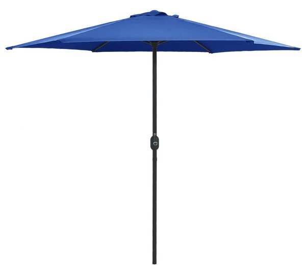 Vidaxl Kültéri Napernyő - Azúrkék - 270cm