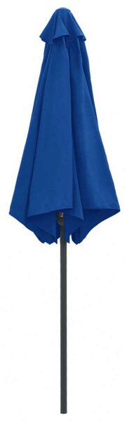 Vidaxl Kültéri Napernyő - Azúrkék - 270cm