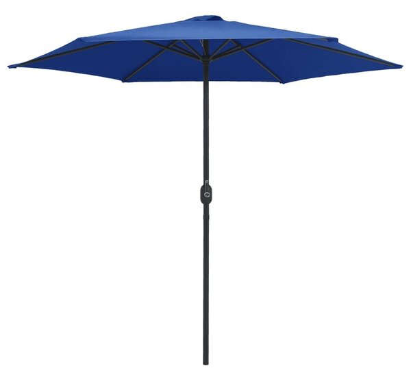 Vidaxl Kültéri Napernyő - Azúrkék - 270cm