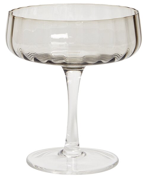 Négydarabos pezsgős kehely szett QUARTZ 170 ml Szürke