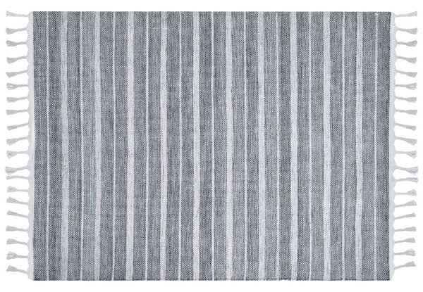 Fehér és világosszürke szőnyeg 160 x 230 cm BADEMLI