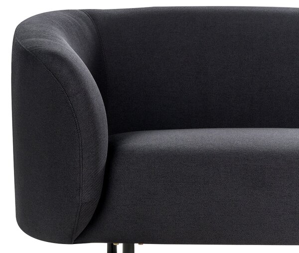 Kanapé 3 személyes LOEN Fekete