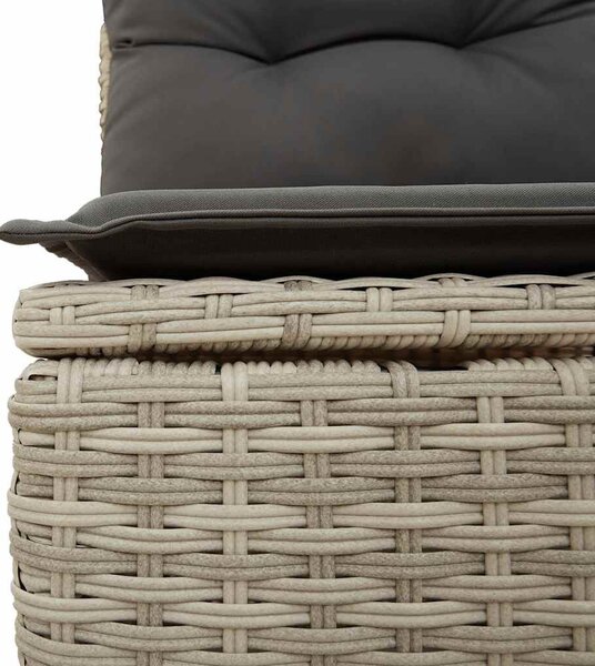 VidaXL Polyrattan Kerti Ülőgarnitúra - 7 részes