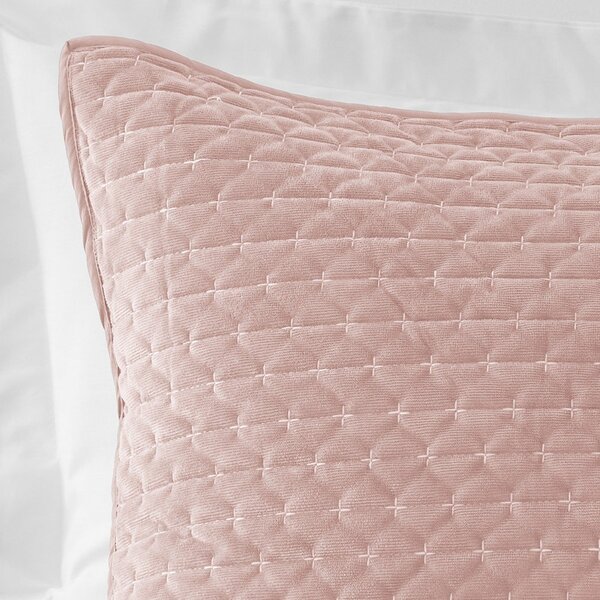 Bársony párnahuzat szett 2 db-os 50x75 cm Attica Velvet Embroidered – Bianca