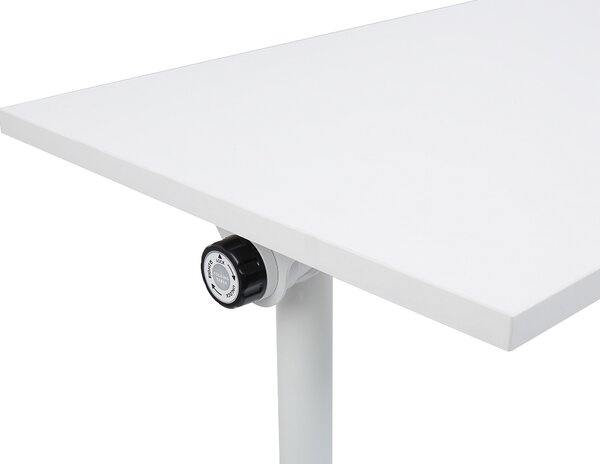 Összecsukható íróasztal CAVI Fehér 160 cm 60 cm kerekekkel