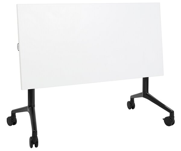 Összecsukható íróasztal CAVI Fehér 120 cm 60 cm kerekekkel