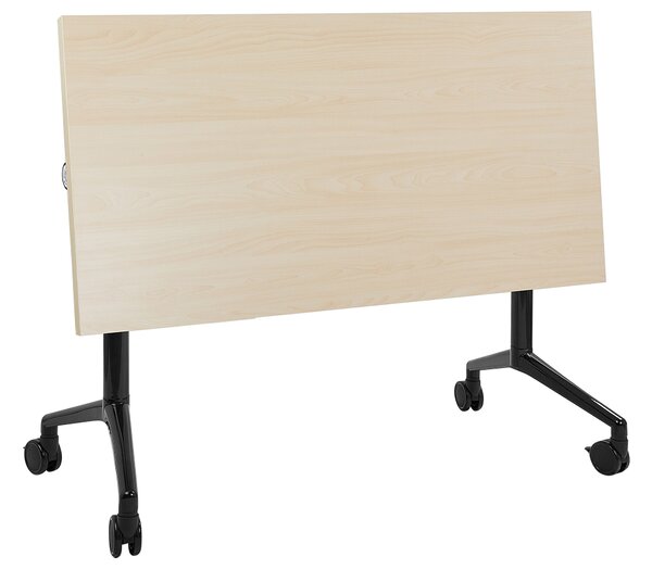 Összecsukható íróasztal CAVI Világosbarna 120 cm 60 cm kerekekkel