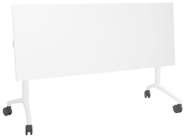 Összecsukható íróasztal CAVI Fehér 160 cm 60 cm kerekekkel