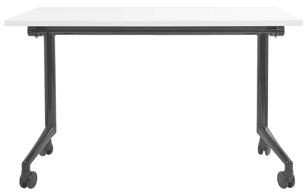 Összecsukható íróasztal CAVI Fehér 120 cm 60 cm kerekekkel