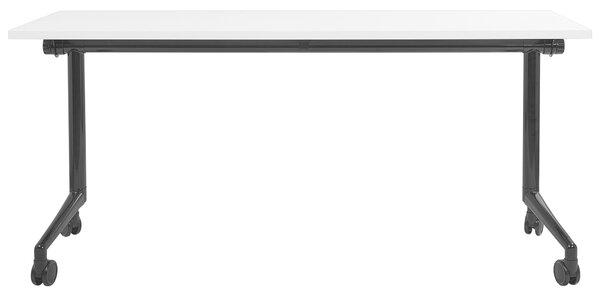 Összecsukható íróasztal CAVI Fehér 160 cm 60 cm kerekekkel