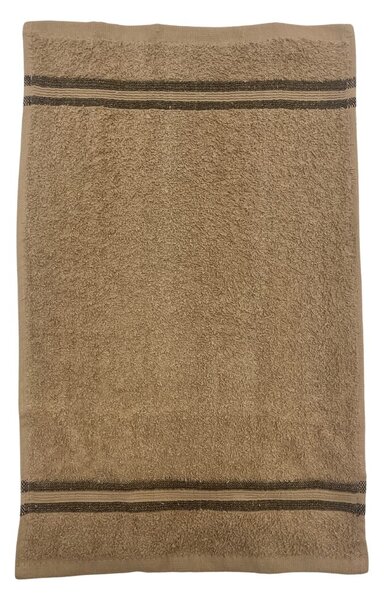 Ajándékcsomag 3 db 70x140 cm-es fürdőlepedőből és 50x100 cm-es, valamint 30x50 cm-es törölközőkből, barna színben, TiaHome