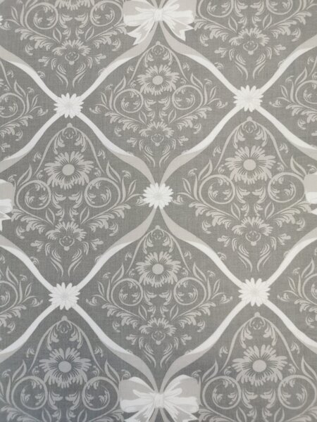 Vintage szürke pamut ágyneműhuzat - 1x Párna 90x70cm, 1x Paplan 140x200cm