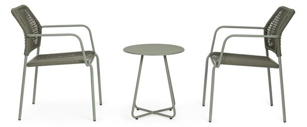 Acél kerek kerti kisasztal ø 45 cm Jable – Bizzotto