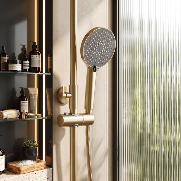 Zuhanyszett PREMIUM Rea Maxim Brush Gold