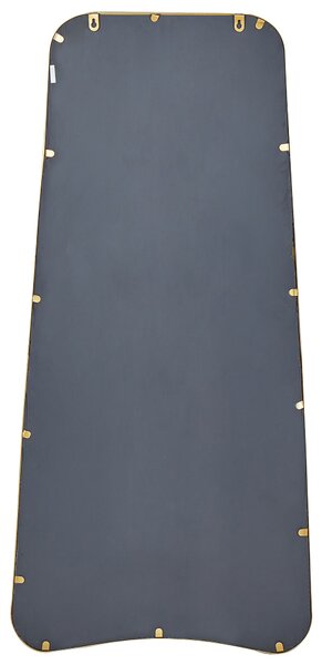 Falitükör LEVET 58 cm 122 cm Fém Arany