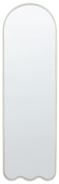 Fehér fém falitükör 45 x 145 cm BUSSY