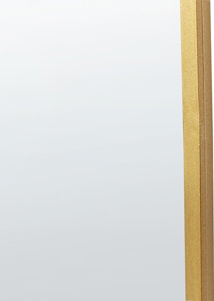 Falitükör LEVET 58 cm 122 cm Fém Arany