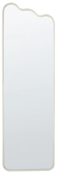 Fehér fém falitükör 45 x 145 cm ABZAC