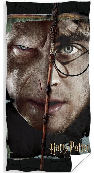 Harry Potter Két arc törölköző, 70 x 140 cm