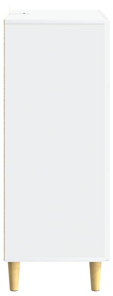 VidaXL Széf Fehér 66 x 34,5 x 90 cm Szerelt Fa