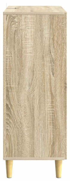 VidaXL Széf Sonoma Tölgy 66 x 34,5 x 90 cm Szerelt Fa