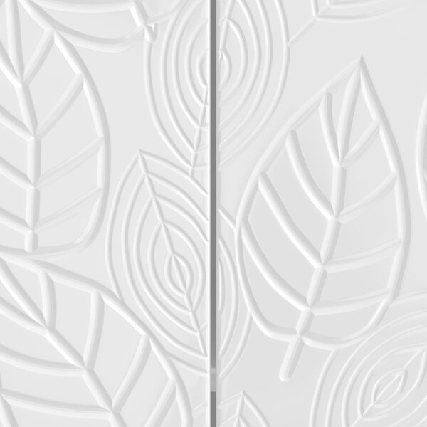 VidaXL Széf Magasfényű Fehér 66 x 34,5 x 90 cm Szerelt Fa