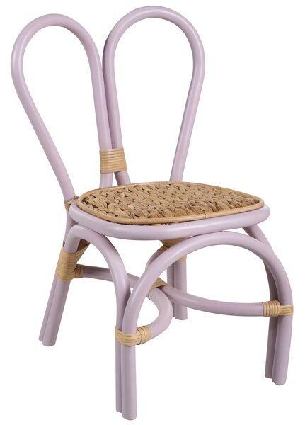 Gyerekszék DESIMI Rattan Lila