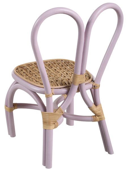 Gyerekszék DESIMI Rattan Lila