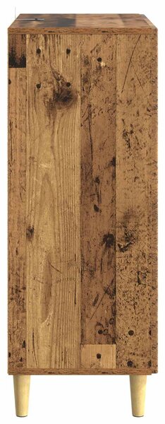 VidaXL Széf Antik Fa 66 x 34,5 x 90 cm Szerelt Fa