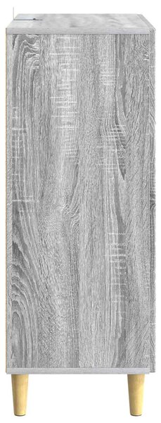 VidaXL Széf Szürke Sonoma 66 x 34,5 x 90 cm Szerelt Fa