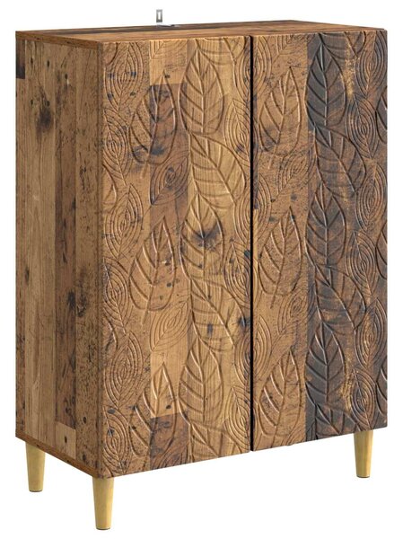 VidaXL Széf Antik Fa 66 x 34,5 x 90 cm Szerelt Fa