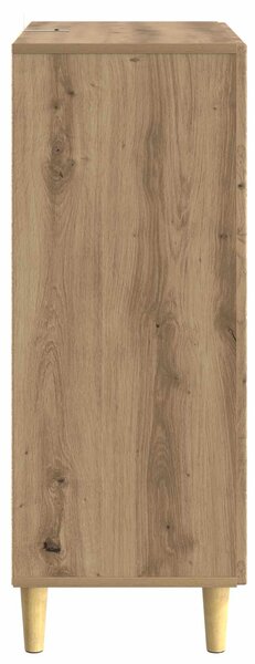 VidaXL Széf Kézműves Tölgy 66 x 34,5 x 90 cm Szerelt Fa