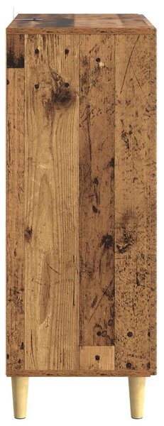 VidaXL Széf Antik Fa 66 x 34,5 x 90 cm Szerelt Fa