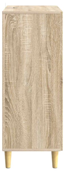 VidaXL Széf Sonoma Tölgy 66 x 34,5 x 90 cm Szerelt Fa